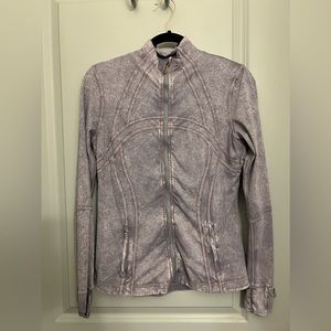 Purple tie dye Lululemon define jacket